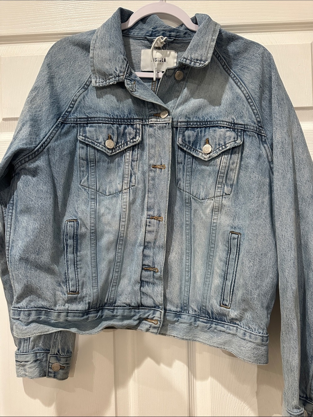 Pistola Faded Light Blue Denim Jacket